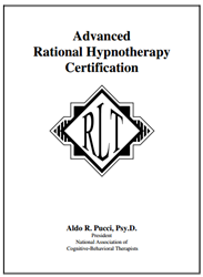 Advanced Rational Hypnotherapy Certification Home Study Program hypnotherapy, certification, hypnotherapy certification