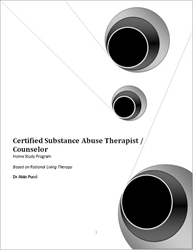 Certified Substance Abuse Therapist Home Study Program substance abuse, drug, alcoholism, drug abuse, cbt, cognitive, certification, cognitive-behavioral therapy, cognitive therapy, prozac, cognitive-behavioral therapy